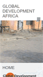 Mobile Screenshot of globaldevelopmentafrica.com